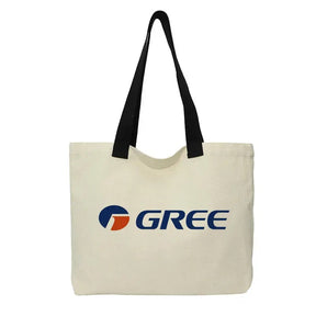 Wholesale Custom Canvas Tote Bag with Black Handles - Product Image 1