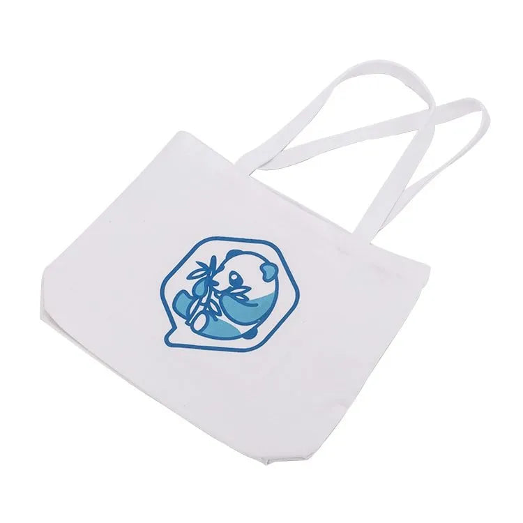 Custom Logo 12oz Canvas Tote Bag with Bottom Gusset - Product Image 2