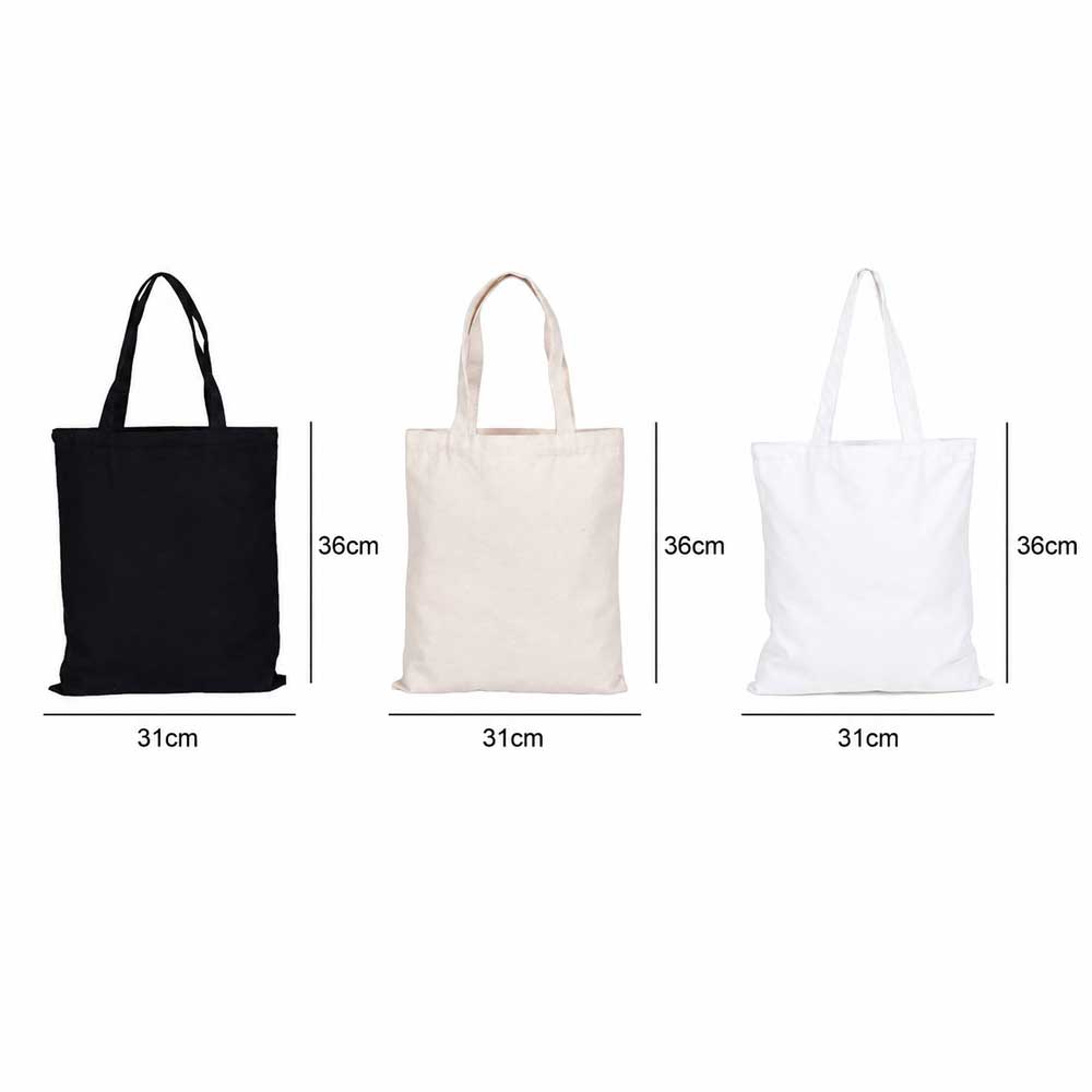 Custom Logo 12oz Cotton Canvas Tote Bag 12x14in - Product Image 4